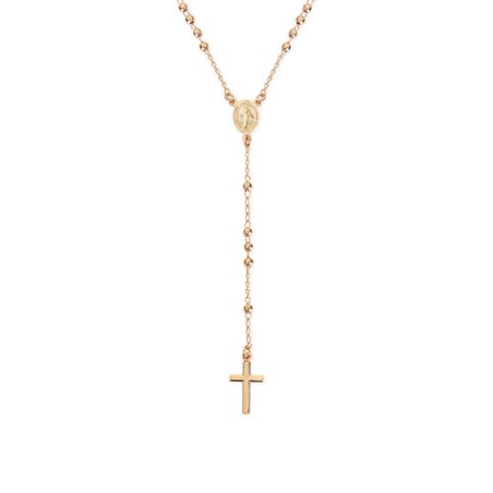 ROSARIO CLASSICO ARGENTO ROSE' AMEN  CRO30R AMEN