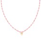 COLLANA CUORE SMALTO FUCSIA DONNA AMEN