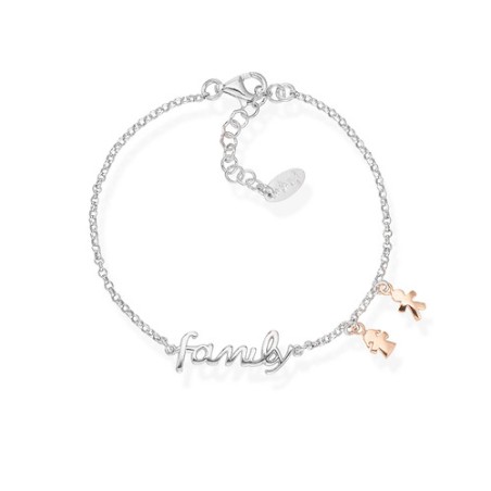 BRACCIALE FAMILY E CHARM FAMIGLIA DONNA AMEN  BRFABR AMEN