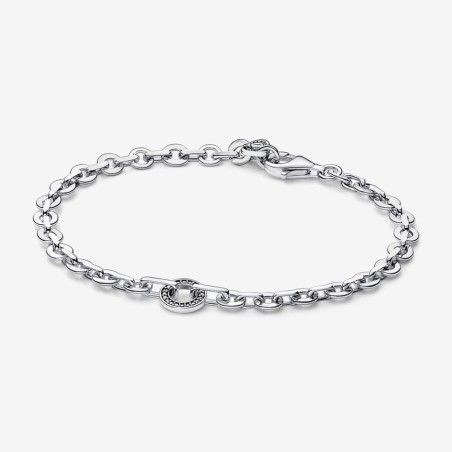 BRACCIALE CERCHIO PAVE' MIS.18 DONNA PANDORA  592777C01-18 PANDORA