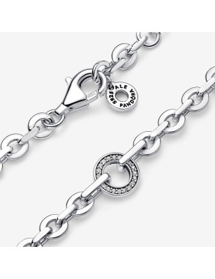 BRACCIALE CERCHIO PAVE' MIS.18 DONNA PANDORA 