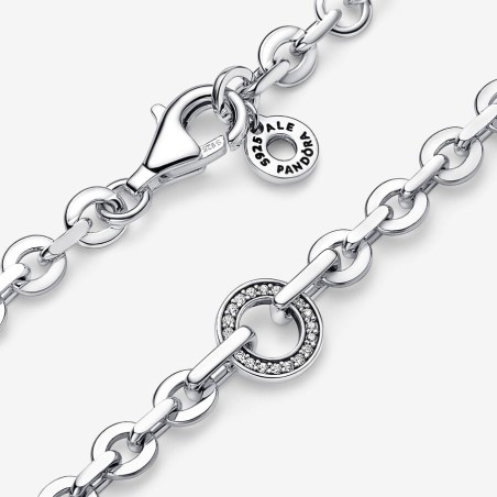 BRACCIALE CERCHIO PAVE' MIS.18 DONNA PANDORA 