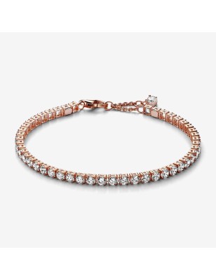 BRACCIALE TENNIS ROSE 18CM DONNA PANDORA TIMELESS