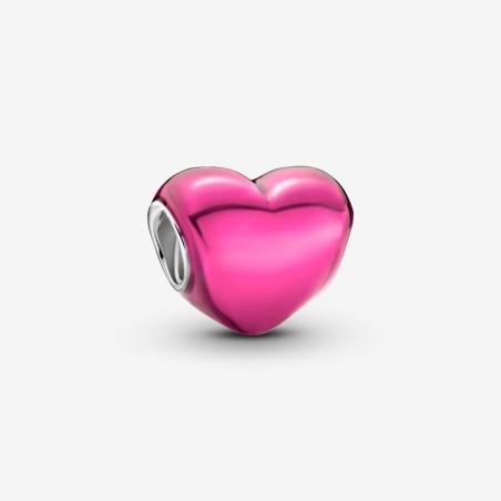 CHARM CUORE METALLICO ROSA DONNA PANDORA  799291C03 PANDORA