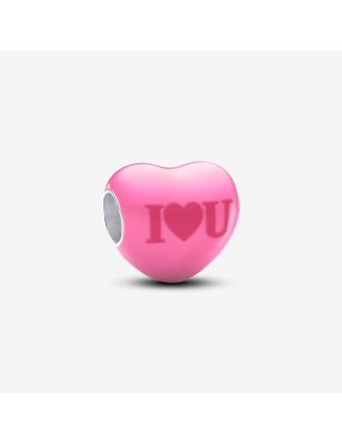 CHARM CUORE MESSAGGIO D'AMORE CAMBIA COLORE  PANDORA 