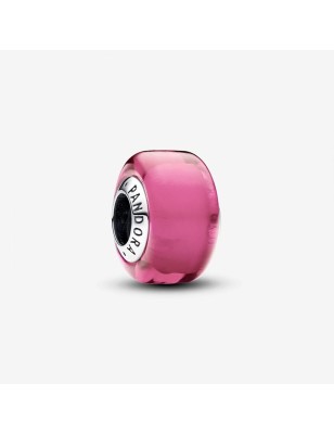 CHARM MINI VETRO DI MURANO ROSA DONNA PANDORA 