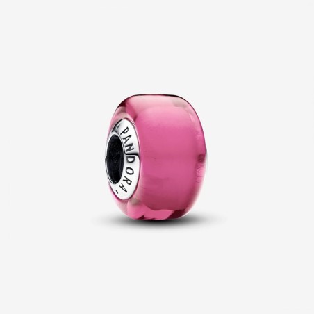 CHARM MINI VETRO DI MURANO ROSA DONNA PANDORA  793107C00 PANDORA