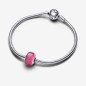 CHARM MINI VETRO DI MURANO ROSA DONNA PANDORA 