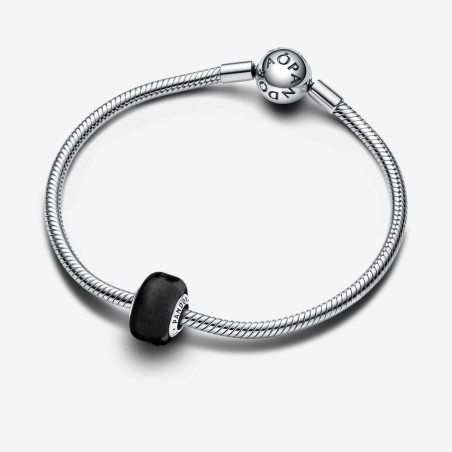 CHARM MINI VETRO DI MURANO NERO DONNA PANDORA 