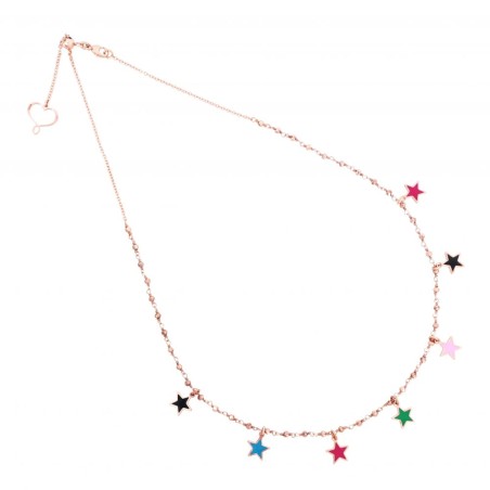 COLLANA ROSARIO STELLE MULTICOLOR DONNA MAMAN ET SOPHIE  RCCAT077M MAMAN ET SOPHIE