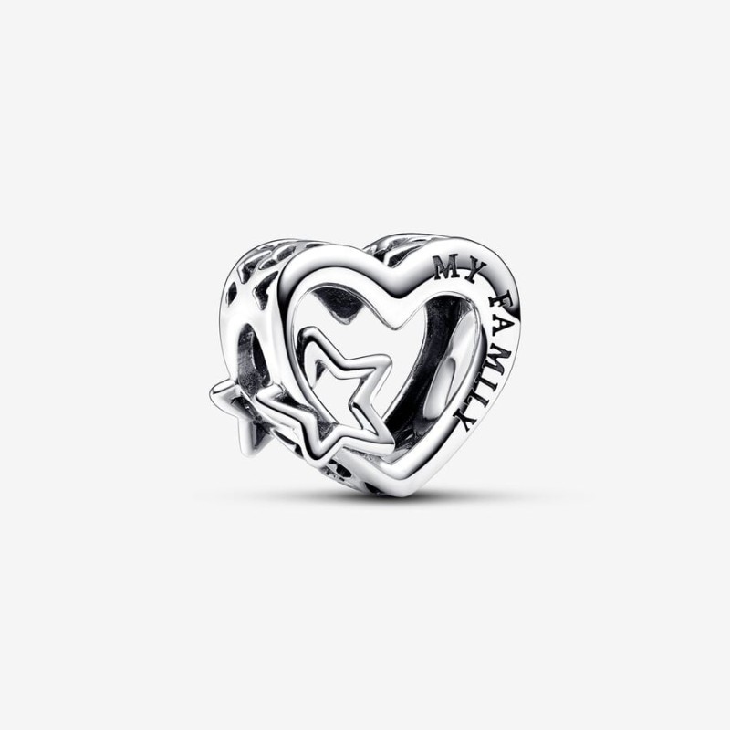 CHARM OPENWORK CUORE CON STELLA DONNA PANDORA 