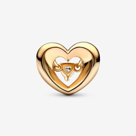 CHARM CUORE SPLENDENTE CON PIETRA DONNA PANDORA 