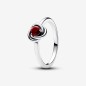 ANELLO CERCHIO ETERNO ROSSO SCURO MIS.58 PANDORA