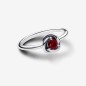 ANELLO CERCHIO ETERNO ROSSO SCURO MIS.58 PANDORA