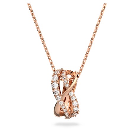 COLLANA TWIST ORO ROSA DONNA SWAROVSKI  5620549 SWAROVSKI