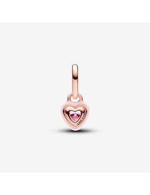 CHARM MINI PENDENTE CUORE PINK PANDORA ME