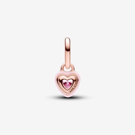 CHARM MINI PENDENTE CUORE PINK PANDORA ME