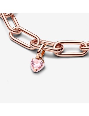 CHARM MINI PENDENTE CUORE PINK PANDORA ME 783042C01 PANDORA