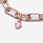 CHARM MINI PENDENTE CUORE PINK PANDORA ME