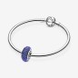 CHARM VETRO MURANO BLU IRIDESCENTE DONNA PANDORA