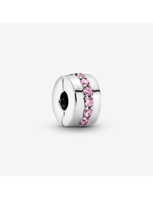 CHARM CLIP SENTIERO LUMINOSO ROSA DONNA PANDORA  791972PCZ PANDORA