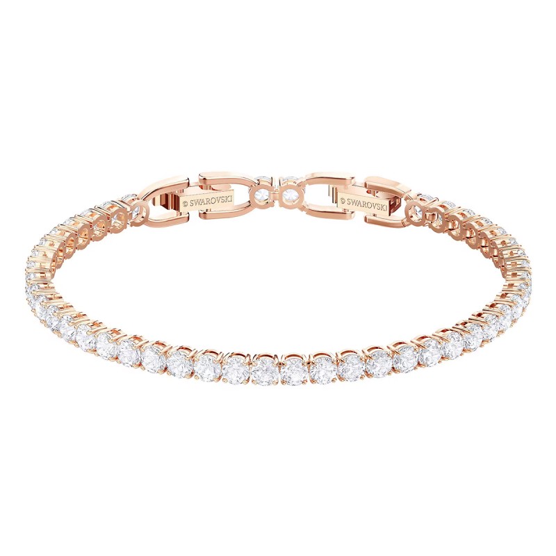 BRACCIALE TENNIS DELUXE ROSE DONNA SWAROVSKI 