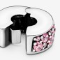 CHARM CLIP CLIP CON PAVÈ ROSA DONNA PANDORA 