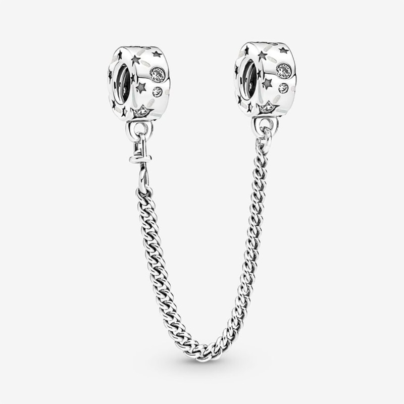 CHARM CATENA DI SICUREZZA STELLE DONNA PANDORA