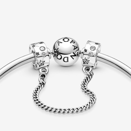 CHARM CATENA DI SICUREZZA STELLE DONNA PANDORA