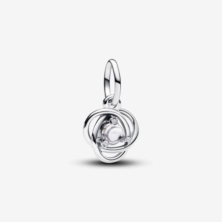 PENDENTE CERCHIO ETERNO BIANCO APRILE PANDORA 793125C04 PANDORA