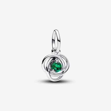 PENDENTE CERCHIO ETERNO VERDE SCURO MAGGIO PANDORA 793125C05 PANDORA