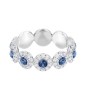 ANELLO ANGELIC BLU RODIO M50 DONNA SWAROVSKI 