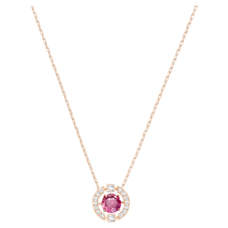 COLLANA SPARKLING DANCE ROSA DONNA SWAROVSKI 