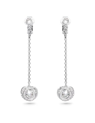 ORECCHINI SPIRALI RODIO DONNA SWAROVSKI GENERATION 5636510 SWAROVSKI