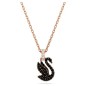 COLLANA PENDENTE SWAN CIGNO PICCOLO NERO DONNA SWAROVSKI 