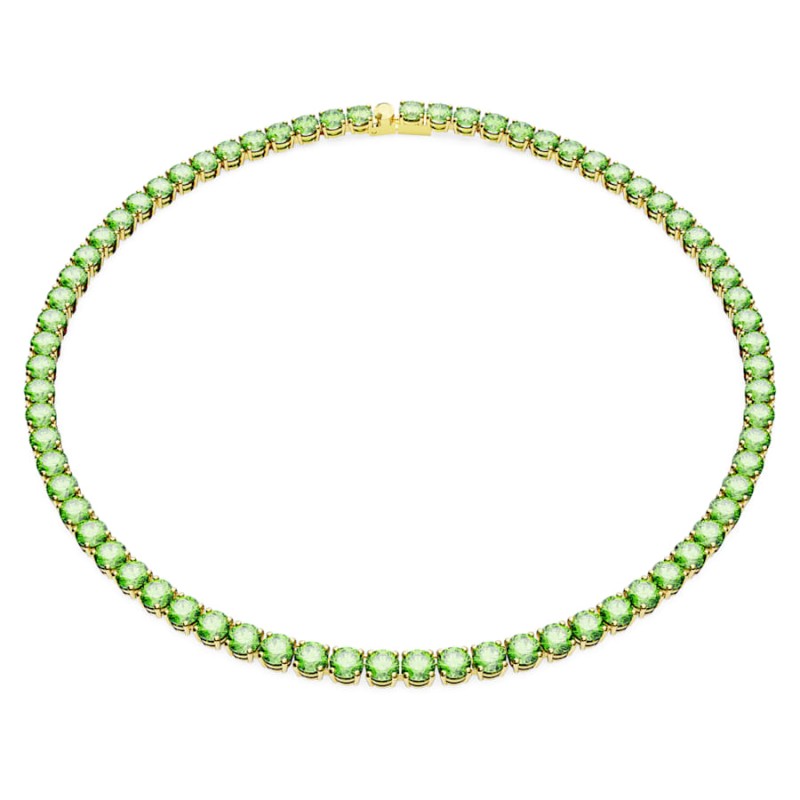 COLLANA MATRIX TENNIS VERDE DONNA SWAROVSKI 