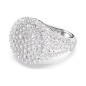 ANELLO COCKTAIL METEORA RODIO M58 DONNA SWAROVSKI 