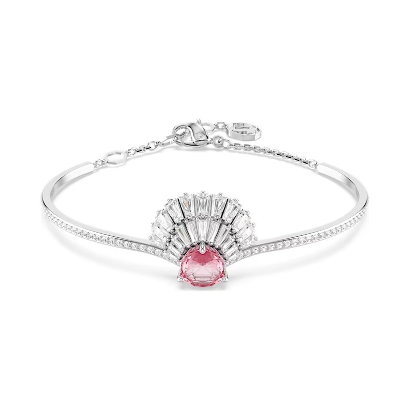 BRACCIALE RIGIDO IDYLLIA CONCHIGLIA ROSA SWAROVSKI