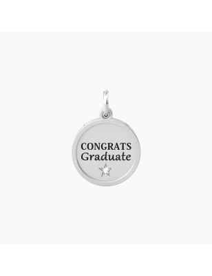 CIONDOLO FRASE LAUREA CRISTALLO GRADUATE KIDULT  741011 KIDULT