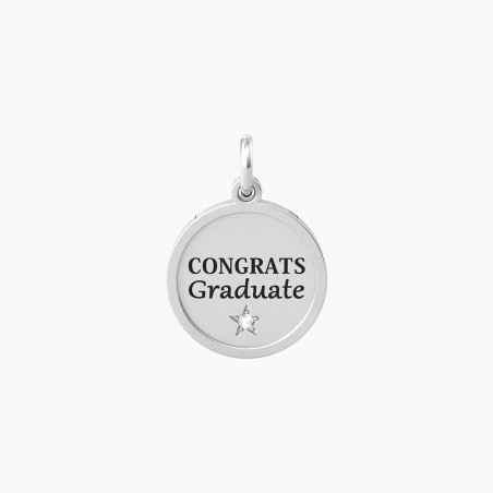 CIONDOLO FRASE LAUREA CRISTALLO GRADUATE KIDULT  741011 KIDULT