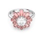 ANELLO SUNSHINE SOLE ROSA M52 DONNA SWAROVSKI 