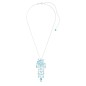 COLLANA PENDENTE GEMA BLU DONNA SWAROVSKI 