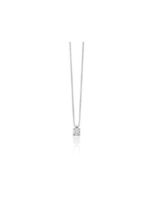 COLLANA PUNTO LUCE DIAMANTE DONNA MILUNA I DIAMANTI CLD3993-010G7 Miluna