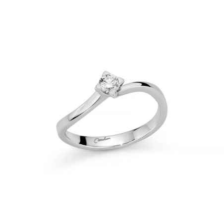 ANELLO SOLITARIO IN PLATINO DONNA MILUNA I DIAMANTI LI812-020P MILUNA