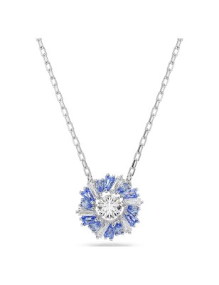 COLLANA PENDENTE IDYLLIA FIORE BLU DONNA SWAROVSKI  5680013 SWAROVSKI