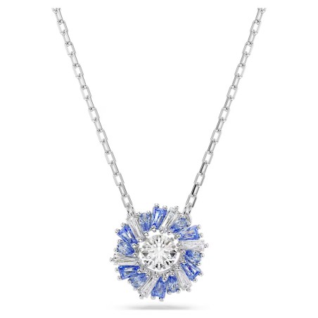 COLLANA PENDENTE IDYLLIA FIORE BLU DONNA SWAROVSKI 