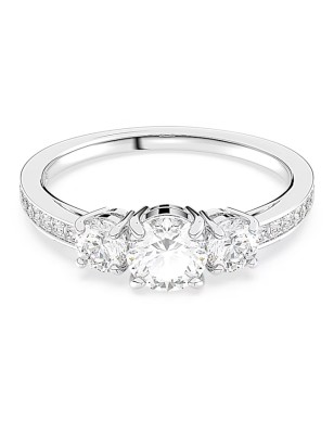 ANELLO ATTRACT TRILOGY BIANCO MIS.58 DONNA SWAROVSKI 