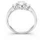 ANELLO ATTRACT TRILOGY BIANCO MIS.58 DONNA SWAROVSKI 