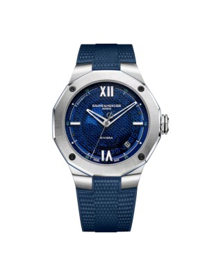 OROLOGIO BAUMATIC BLU UOMO BAUME & MERCIER RIVIERA M0A10701 BAUME & MERCIER