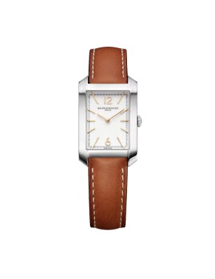 OROLOGIO PELLE MARRONE DONNA BAUME & MERCIER HAMPTON